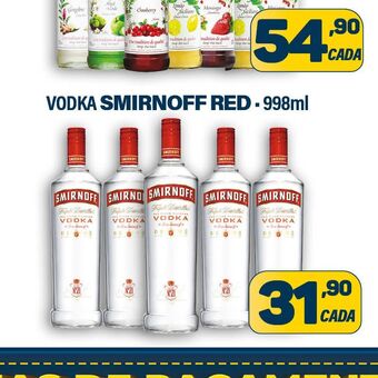 Dom Atacadista Vodka smirnoff red oferta