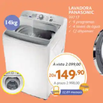 Benoit Lavadora Panasonic 14kg oferta