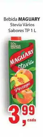 Supermercados Mundial Bebida Maguary Stevia 1L oferta