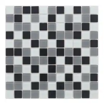 Leroy Merlin Pastilha autoadesiva cinza 30x30cm artens oferta