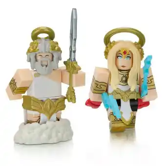 Boneco articulado - roblox - thunder saint & sword saint p. - 8 cm - sunny