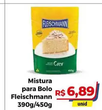 Hiper Moreira Mistura Para Bolo Fleischmann 390g/450g oferta