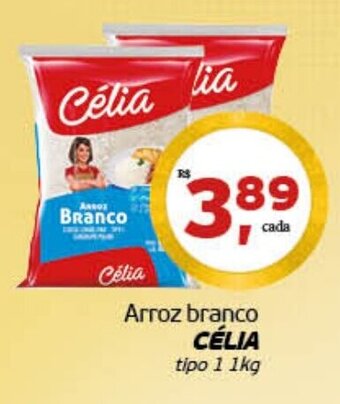 Cometa Supermercados Arroz Branco Celia tipo 1 1kg oferta