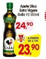 Cercadão Azeite Oliva Extra Virgem Gallo vd 500ml oferta