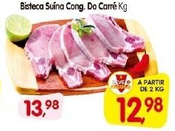 Cercadão Bisteca Suina Cong. Do Carne 1kg oferta