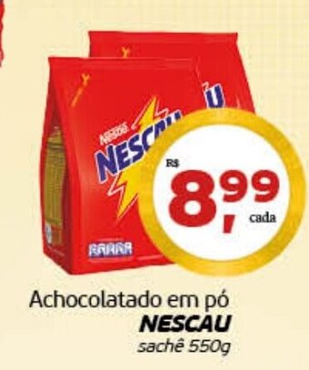 Cometa Supermercados Achocolatado em po Nescau Sache 550g oferta