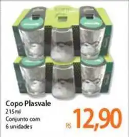 Atacadão Copo Plasvale 215ml oferta