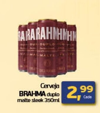 Cometa Supermercados Cerveja Brahma Duplo Malte Lata 350ml oferta