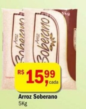 Ultrabox Arroz Soberano 5kg oferta