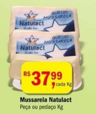Mussarela Natulact 1kg