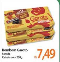 Atacadão Bombom Garoto 250g oferta