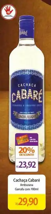Atacadão Cachaça cabaré oferta
