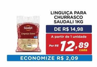 Bahamas Mix Linguiça para churrasco saudali oferta