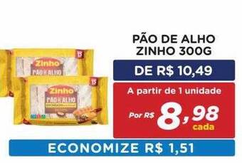 Bahamas Mix Pão de alho zinho oferta