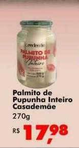 Big Box Palmito de pupunha inteiro casademãe oferta