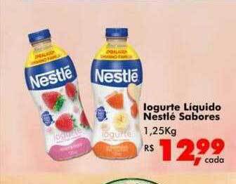 Big Box Iogurte líquido nestlé sabores oferta
