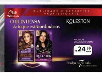 Drogarias Tamoio Koleston coloração creme oferta