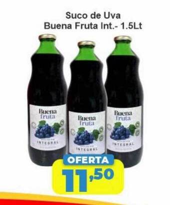 Supermercado Pastorinho Suco de uva buena fruta int oferta