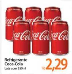 Atacadão Refrigerante Coca Cola 350ml oferta
