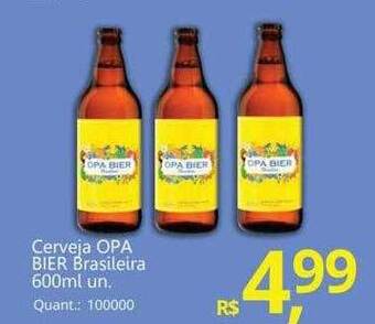 Supermercados Koch Cerveja opa bier brasileira oferta