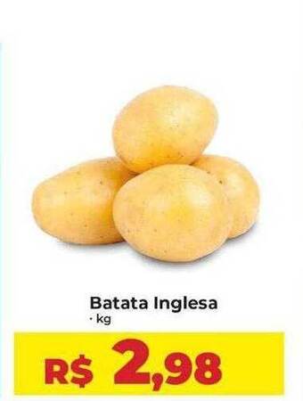 Rebouças Supermercados Batata inglesa oferta