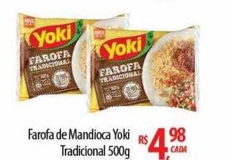 Farofa de mandioca yoki tradicional
