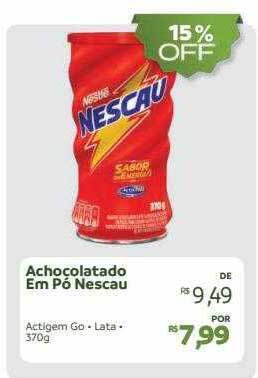 Hiperideal Supermercados Achocolatado em pó nescau oferta