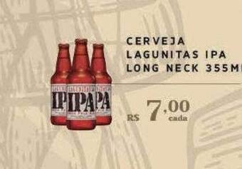 Empório Bahamas Cerveja lagunitas ipa long neck oferta