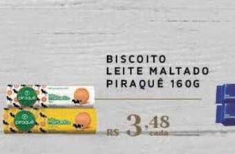 Biscoito leite maltado piraque