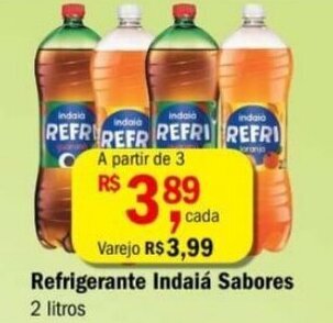 Ultrabox Refrigerante Indaia sabores 2L oferta