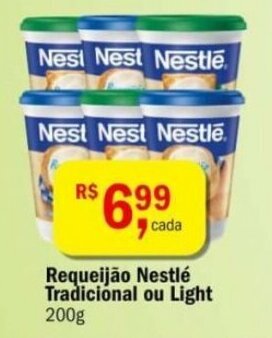 Ultrabox Requeijao Nestle tradicional ou light 200g oferta