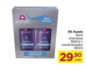 Carrefour Kit Aussie 360ml + Condicionador 180ml oferta