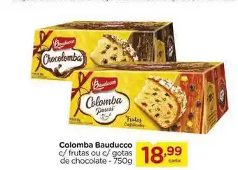Carrefour Colomba Bauducco 750g oferta