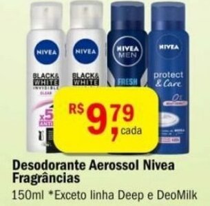 Ultrabox Desodorante Aerossol Nivea Fragrancias 150ml oferta