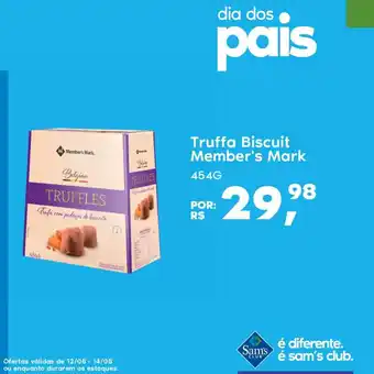 Sam's Club Truffa Biscuit Member's Mark 454g oferta