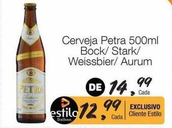 Supermercado Dalben Cerveja petra bock stark weissbier aurum oferta