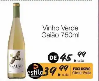 Supermercado Dalben Vinho verde gaião oferta