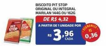 Bahamas Mix Biscoito pit stop original ou integral marilan oferta