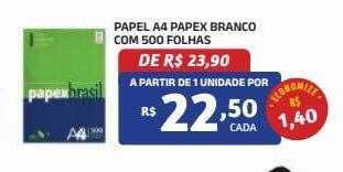 Bahamas Mix Papel a4 papex branco com 500 folhas oferta