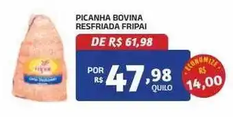 Picanha bovina resfriada fripai