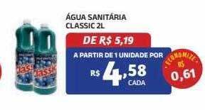 Bahamas Mix Água sanitária classic oferta