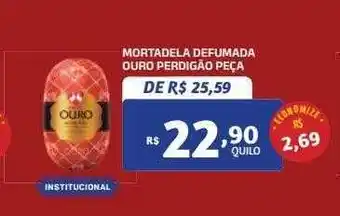 Bahamas Mix Mortadela defumada ouro perdigão oferta