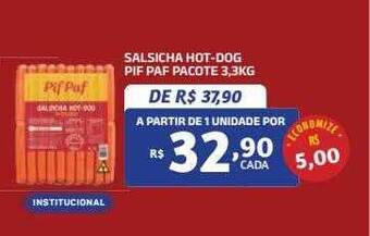 Bahamas Mix Salsicha hot-dog pif paf oferta