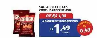 Salgadinho kerus crock barbecue