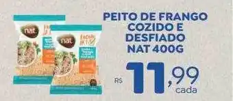 Bahamas Supermercados Peito de frango cozido e desfiado nat oferta
