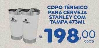Bahamas Supermercados Copo térmico para cerveja stanley com tampa oferta