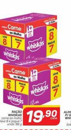 GBarbosa Ração whiskas oferta