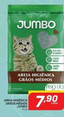 GBarbosa Areia higiênica grãos médios jumbo oferta