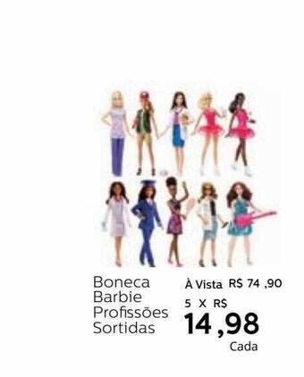 Grupo Formosa Boneca barbie profissões sortidas oferta