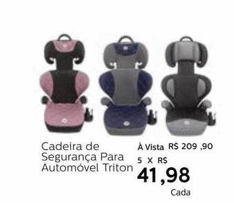 Grupo Formosa Cadeira de segurança para automóvel triton oferta